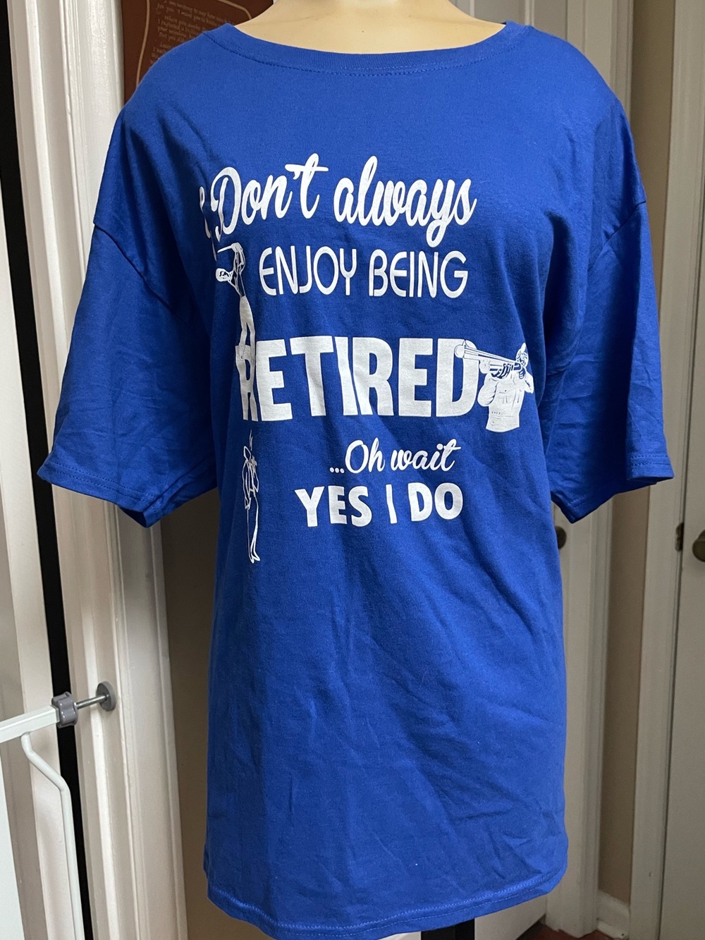 Hanes Royal Blue Graphic Tee